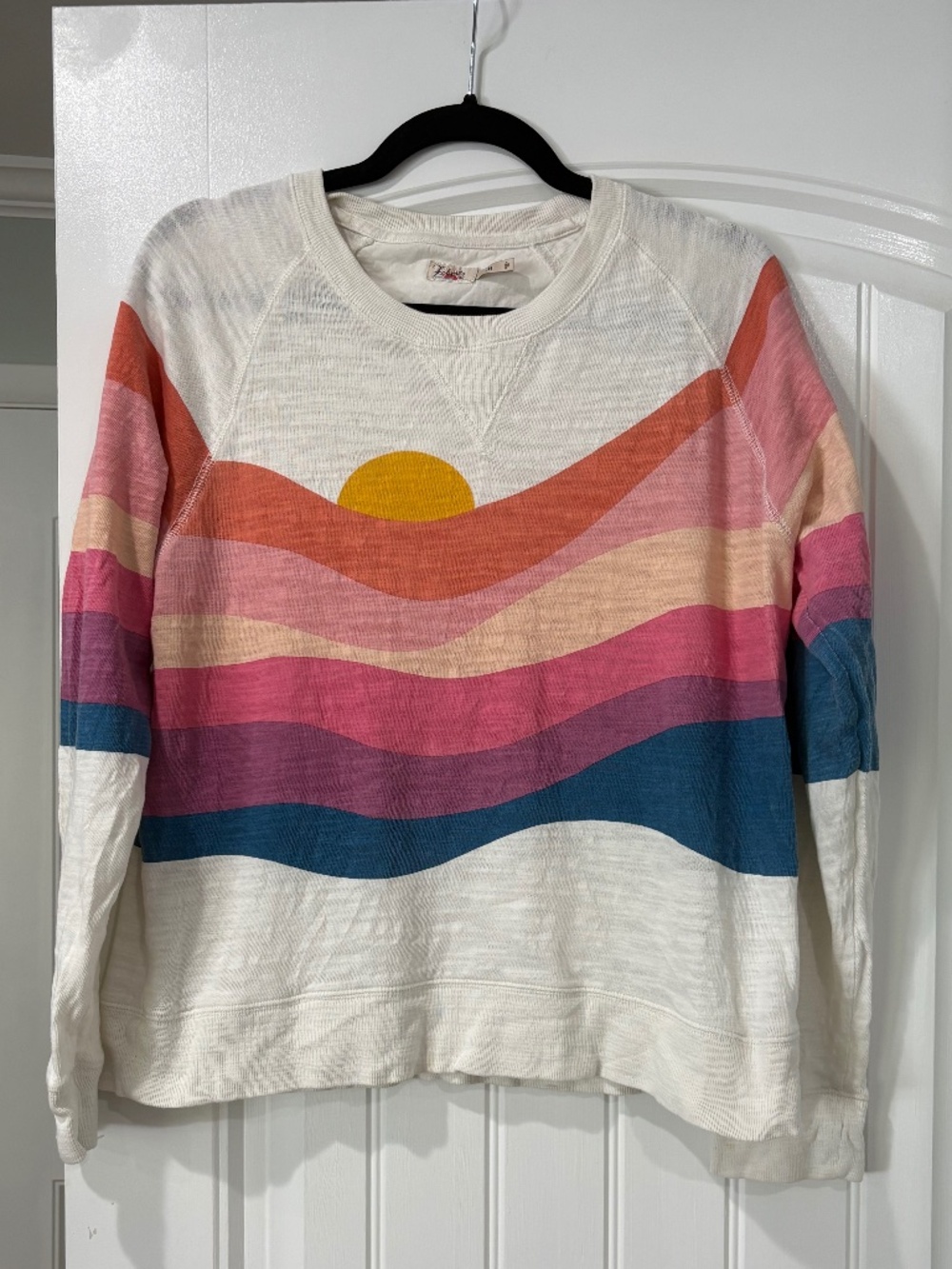 Faherty Sun washed slub crew